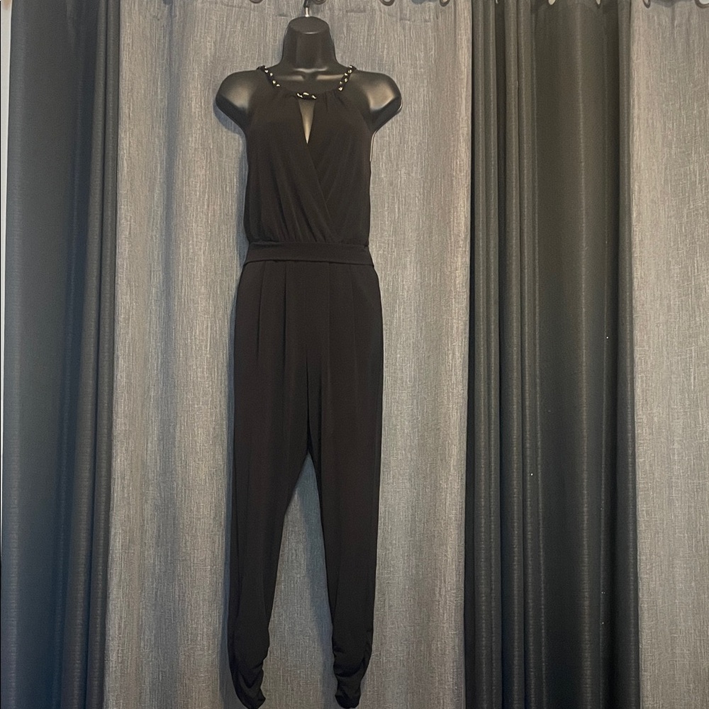 Guess Los Angels Black Studded Jumpsuit